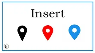 How to Insert the Map/Location Symbol into Word (and other software)