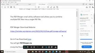 PDF Merger - Free Tool