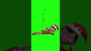 Bad Elf green screen video effects overlay #greenscreeneffects #christmas #greenscreen