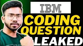 IBM Coding Assessment Questions and Answers🔥| Crack IBM Coding Assessment