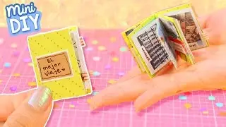 DIY MINI SCRAPBOOK! Easy & Fun Miniature Gift Ideas ✄ Craftingeek