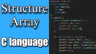 "Complete Guide to Using Array of Structure in C Programming for Beginners."