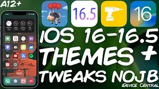 iOS 16.0 - 16.5 JAILBREAK Guide: Install REAL THEMES & Tweaks Without JAILBREAK (ALL Devices)