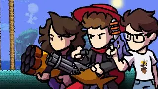 Heading into Hardmode! Terraria 1.4 #3 w/ Jaiden Animations & AntiDarkHeart