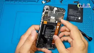 Xiaomi Mi Play - замена аккумулятора, battery replacement, как поменять аккумулятор