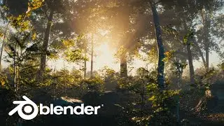 Photorealistic Forests in Blender | Forest Generator Showcase