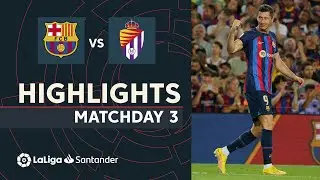 Resumen de FC Barcelona vs Real Valladolid (4-0)