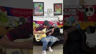 Squier Stratocaster vs Jazzmaster 