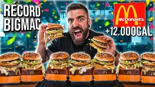 ROMPIENDO mi RÉCORD COMIENDO BIGMACS en 30 MINUTOS *RENDIRSE NO ES UNA OPCIÓN*