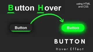 CSS Button Hover Effects for Beginners using HTML and CSS | CSS Button Hover Animation Effects