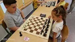 7 Year Old Girl Can't Believe That She Was Checkmated | Eötvös Days | NYH Chess | Rapid