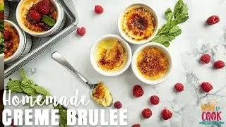 Classic Creme Brulee Recipe with REAL Vanilla Bean! (Step-by-Step) | HowToCook.Recipes