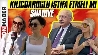 Suadiye'de sorduk: Kemal Kılıçdaroğlu istifa etmeli mi?