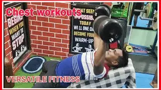 VERSATILE Fitness chest workout