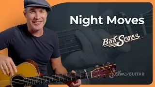 Night Moves - Easy Guitar | Bob Seger and The Silver Bullet Band