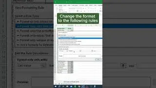 Below Average Conditional Format in Excel‼️ 