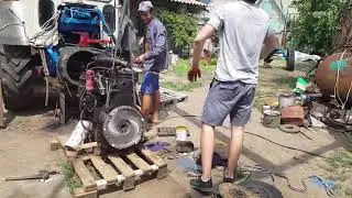 Двигатель Д240 с МТЗ на ЮМЗ вместо Д65!!!! БЮТЖЕТНО