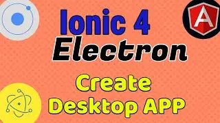 Ionic Electron Desktop App Angular Capacitor