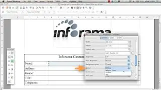 Creating a pdf document with form fields in OpenOffice