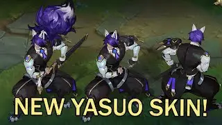 FIRST LOOK ON THE NEW YASUO SKIN! - TheWanderingPro