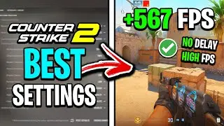 The BEST CS2 Settings! (FPS Boost & 0 Input Delay)