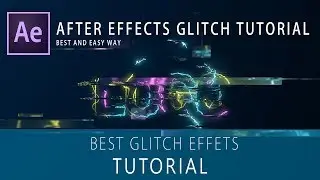 After Effects Glitch Tutorial - Glitch Effects - Easy and best Tutorial