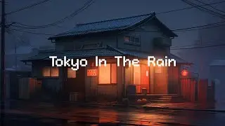 Tokyo In The Rain 🌧️ 90's Lofi City 📻 Lofi Hip Hop & Rain Sounds