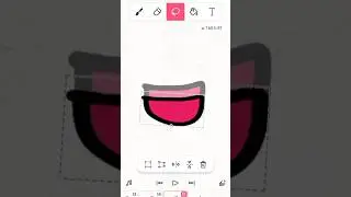 How I animate lip sync! 😮 Try it out! #flipaclip #animation