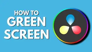 How To Do Green Screen in Davinci Resolve | Chroma Keying | Davinci Resolve Tutorial