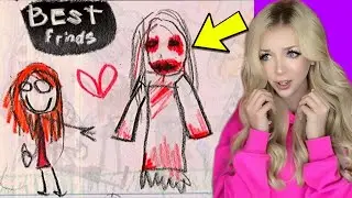 SCARIEST CHILDRENS DRAWINGS WITH TERRIFYING BACKSTORIES...