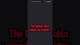 SOMEONE HACKED MY ROBLOX 😨😭