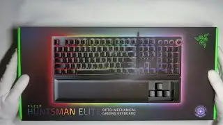 Razer Huntsman Elite Keyboard Unboxing | ASMR Unboxing