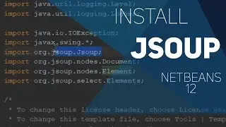 How to Add JSoup with NetBeans 12 - Java (2020)