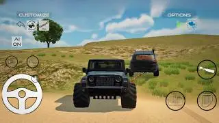 Ford Endeavour vs New Thar | Tug of War | Gaming aadii | Android Gameplay