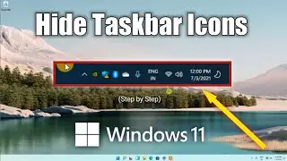 How to Show or Hide Icons In Taskbar or System Tray in Windows 11