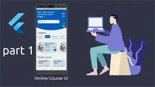 Flutter UI - Online Course Design - Speed Code | Part One |