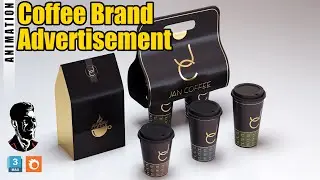 Any Coffee Brand Advertisement - Marketing - Creative - 3Ds Max - Chaos Corona Renderer - Animation