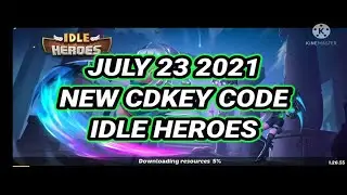 AUGUST 12 2021 - NEW CDKEY CODE FOR IDLE HEROES