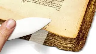 How 400-Year-Old Books Are Professionally Restored