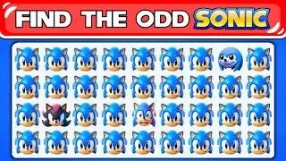 Find the ODD Sonic | Sonic The Hedgehog 3 Quiz