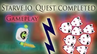 Starve.io Quest Completed | Gameplay |