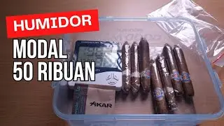 Cara Membuat Humidor Modal 50 Ribuan