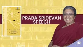 Translator Praba Sridevan speech| the man who walked backwards | Book Introduction