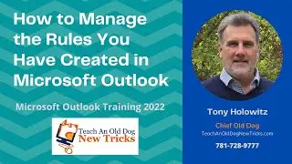 How to Manage the Rules You Have Created in Microsoft Outlook