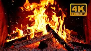 UHD Fireplace Bliss: Crackling Fire Sounds for Ultimate Comfort and Relaxation