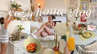 COZY HOME VLOG🪟 an actually restful rest day