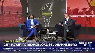 City Power to reduce load in Johannesburg