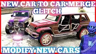 NEW CAR TO CAR MERGE GLITCH 100% WORKING GTA5 BENNYS F1S MERGE GLITCH GTA 5 🔥