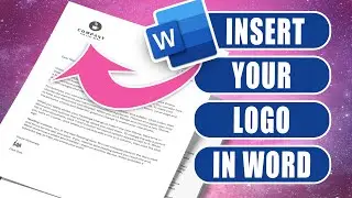 How to insert a logo into a word document/letterhead