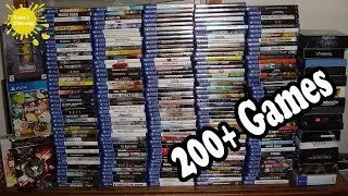 My PS4 Game Collection (Over 200+ Games)